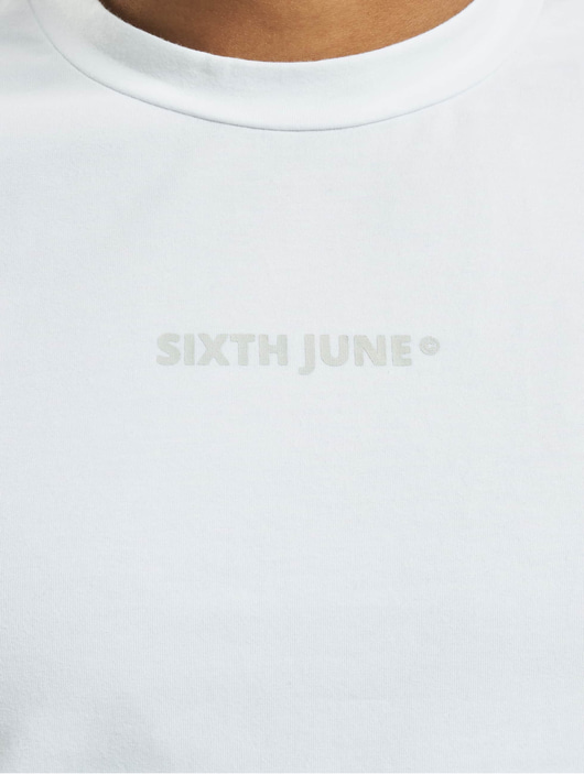 Männer t-shirts Sixth June Herren T-Shirt Essential in weiß