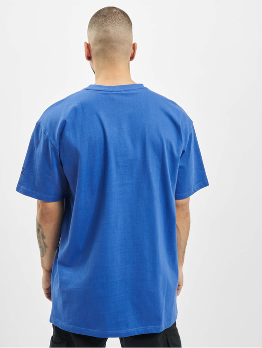 Männer t-shirts Starter Herren T-Shirt Colored Logo in blau