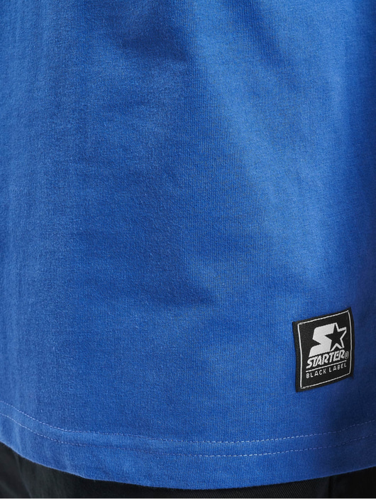 Männer t-shirts Starter Herren T-Shirt Colored Logo in blau
