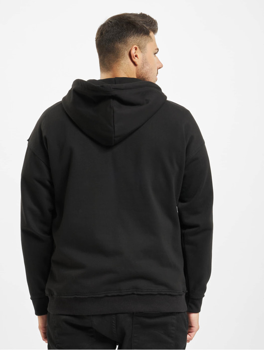 Männer hoodies Urban Classics Herren Hoody Oversized in schwarz