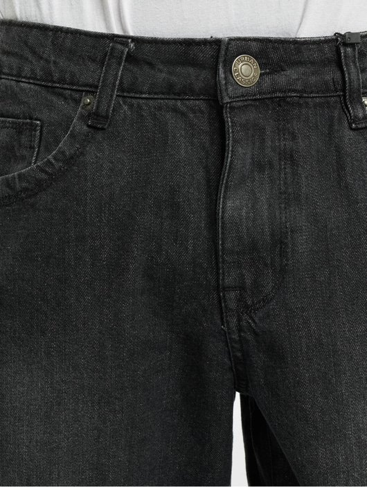 Männer loose-fit-jeans Urban Classics Herren Loose Fit Jeans Loose Fit in schwarz