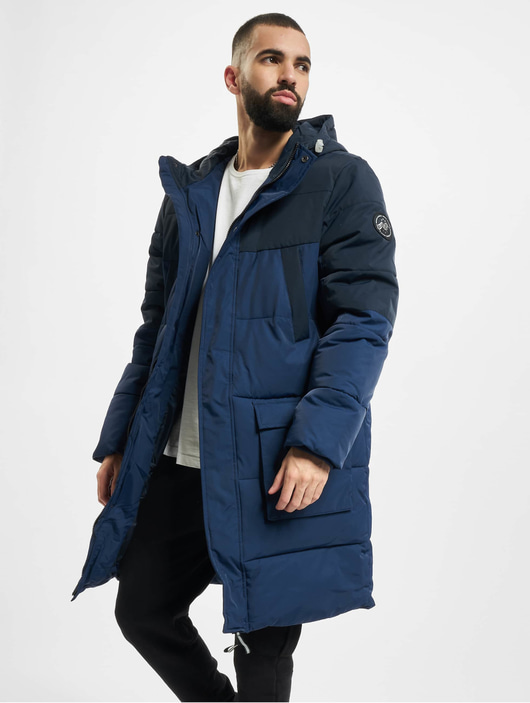 Männer puffer-jackets Urban Classics Herren Puffer Jacket Puffer in blau