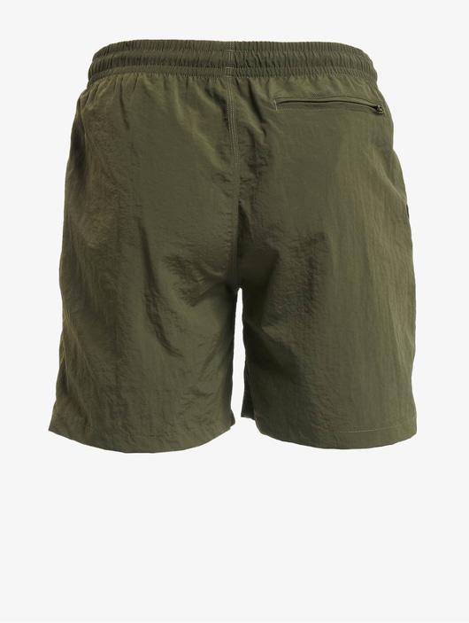 Männer shorts Urban Classics Herren Shorts Jungle Flower 2-Pack in olive