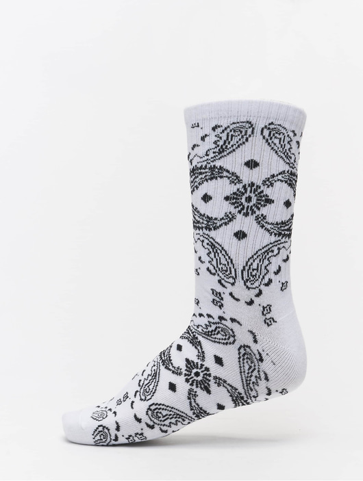Frauen socken Urban Classics Socken Bandana Pattern 3-Pack in weiß