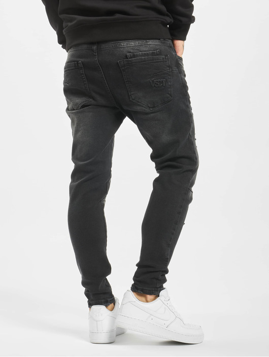 Männer antifit VSCT Clubwear Herren Antifit New Keanu-Spencer Hybrid in schwarz