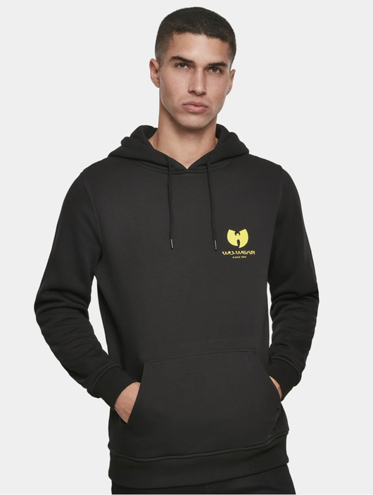 Männer hoodies Wu-Tang Herren Hoody Small Logo in schwarz