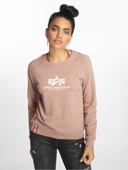 Alpha Industries Damen Pullover in rosa 606804