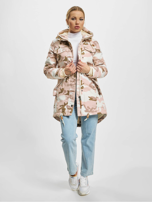 Brandit Damen Parka Marsh Lake In Camouflage 935896