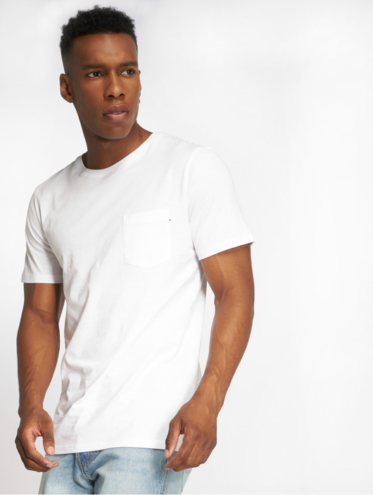 Jack & Jones Overdel / T-shirts jjePocket i hvid 455148