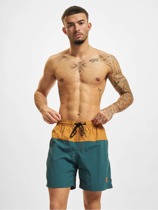 def-shop.com | Herren Badeshorts Block Swim Trunks in bunt