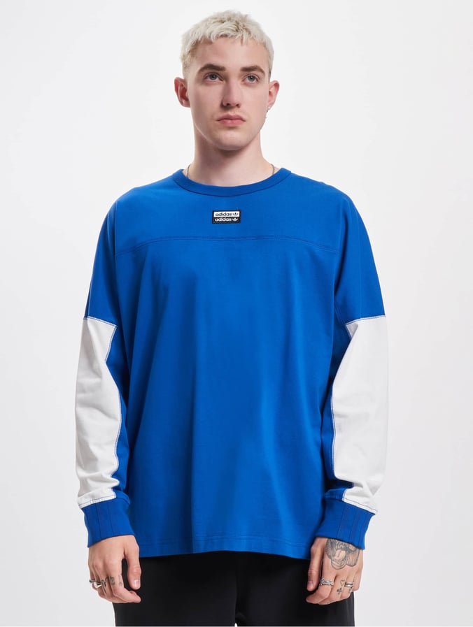 America Interpretación práctica adidas Originals Ropa superiór / Camiseta de manga larga Vocal J en azul  1006253