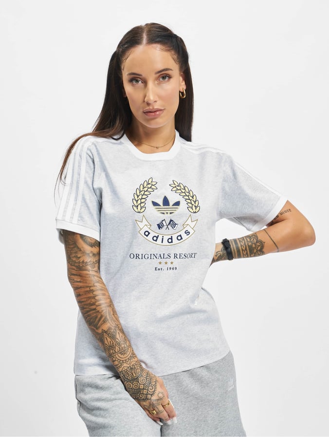 Mm Marcado Consulta adidas Originals Ropa superiór / Camiseta Originals Graphic T-Shirt en gris  878950
