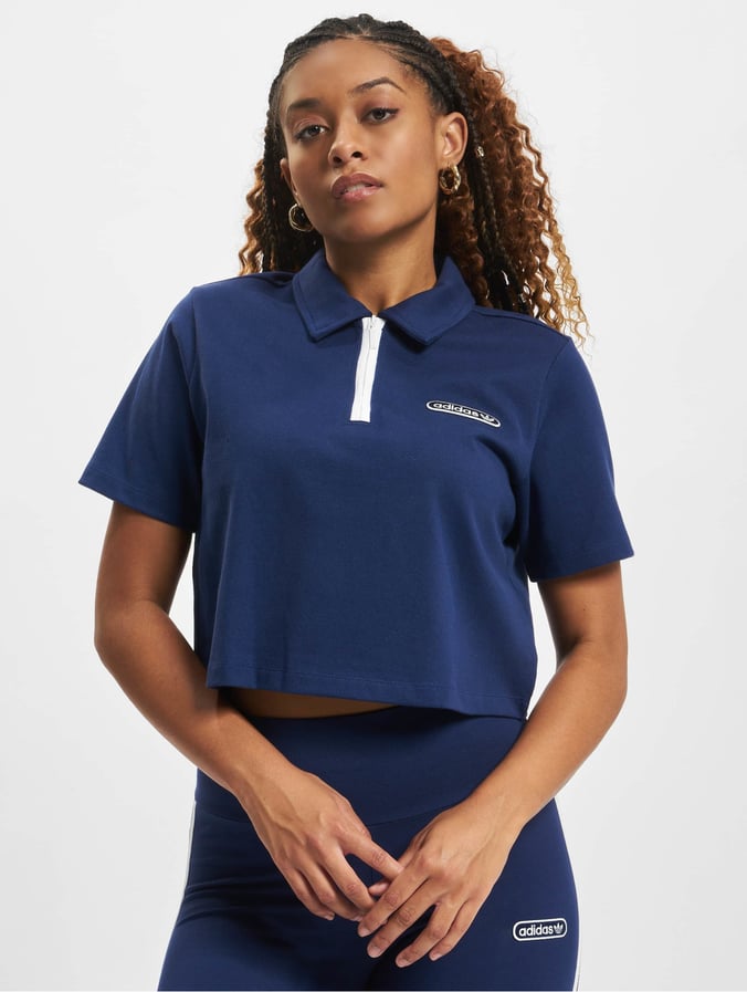 adidas Originals Ropa superiór Camiseta polo Polo en azul 879012