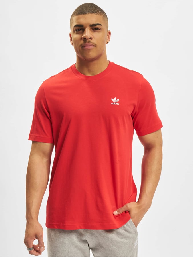 adidas Originals superiór Camiseta Essentials rojo