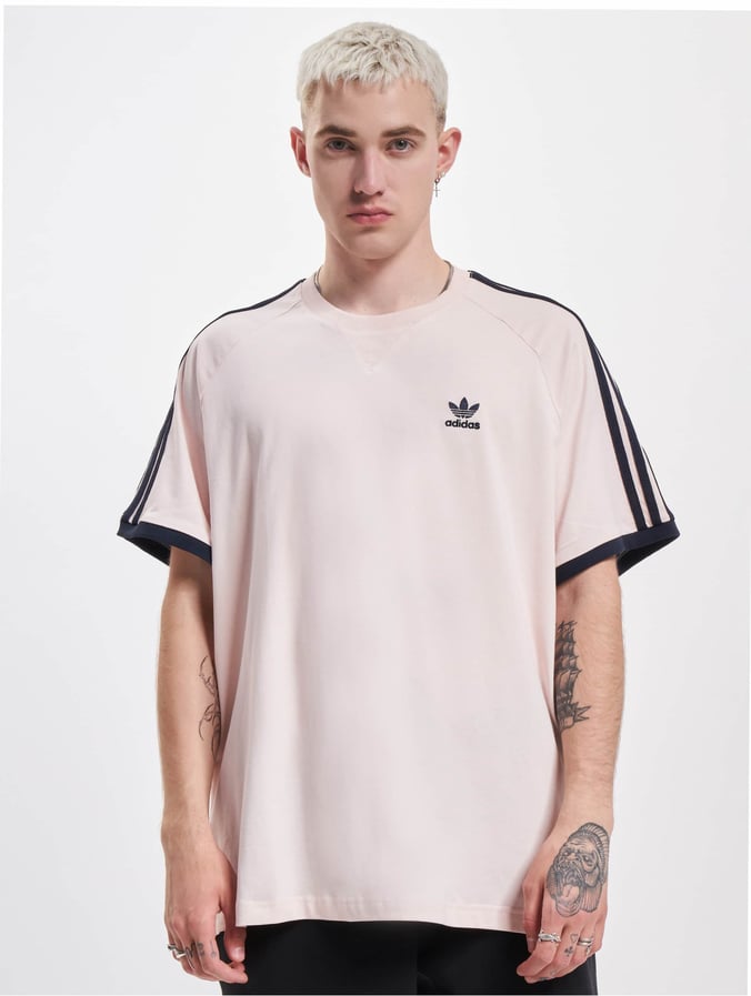Rayo Por el contrario Ártico adidas Originals Ropa superiór / Camiseta Sst 3 Stripe en rosa 1006901