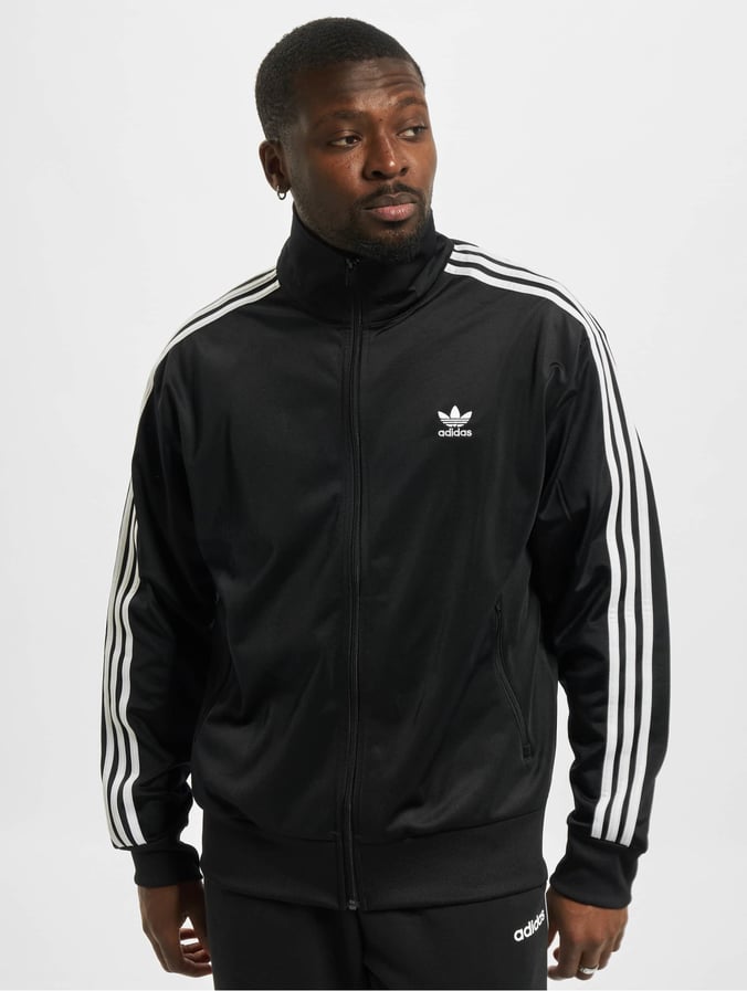 palma costo Correspondencia adidas Originals Chaqueta / Chaqueta de entretiempo Firebird en negro 801810