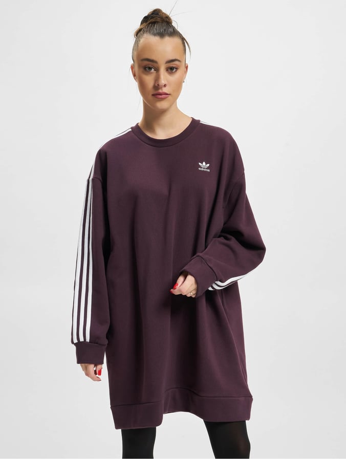 beginsel Danser Chromatisch adidas Originals / jurk Sweater in paars 935478