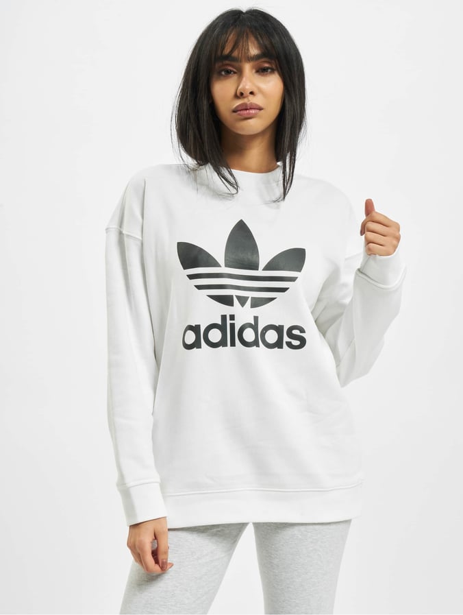 coupon Cilia kennisgeving adidas Originals | Trefoil blanc Femme Sweat & Pull 801735