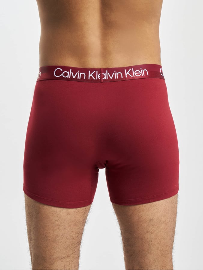 altijd Geruststellen Aanzetten Calvin Klein Herren Boxershorts Boxer Brief 3 Pack in rot 971998