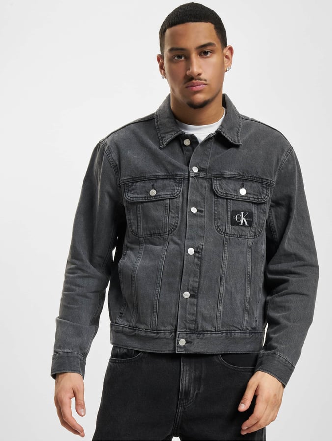 Calvin Klein Jacket / Denim Jacket Regular 90s in black 985757