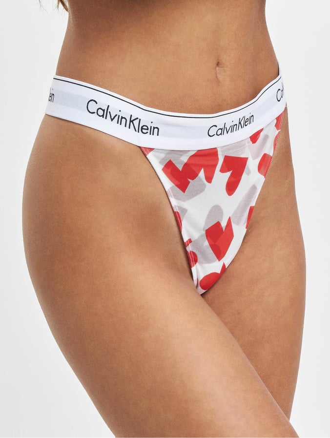 roterend Het kantoor maximaal Calvin Klein Ondergoed / Badmode / ondergoed Underwear String Thong in bont  973222