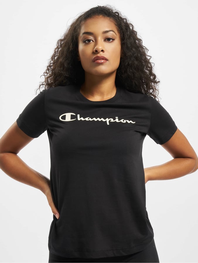 Champion Damen T Shirt Legacy In Schwarz 770141