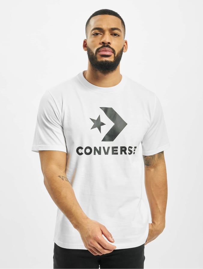 Converse Herren T-Shirt Chevron in weiß