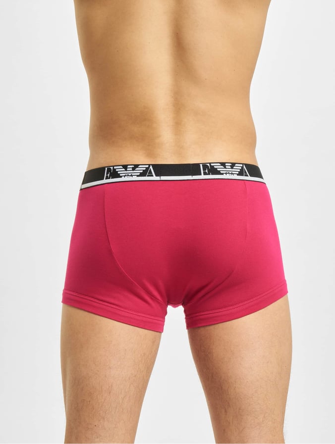 Emporio Armani Underwear / Beachwear / Boxer Short 2 Pack Fucsia/Black in  red 820344
