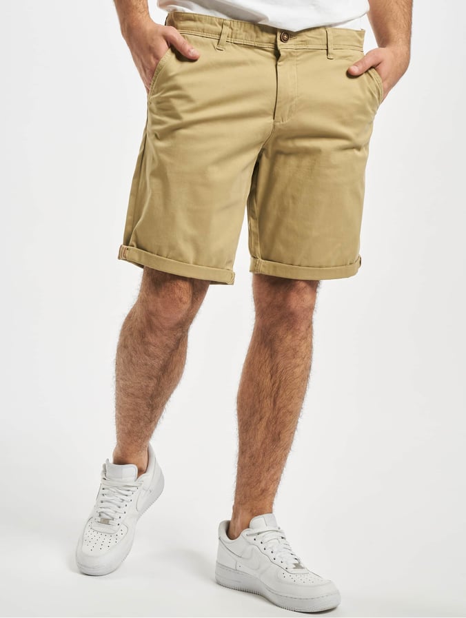 Jack Jones Herren Shorts Jjibowie Jjsolid Sa Sts In Khaki 737410