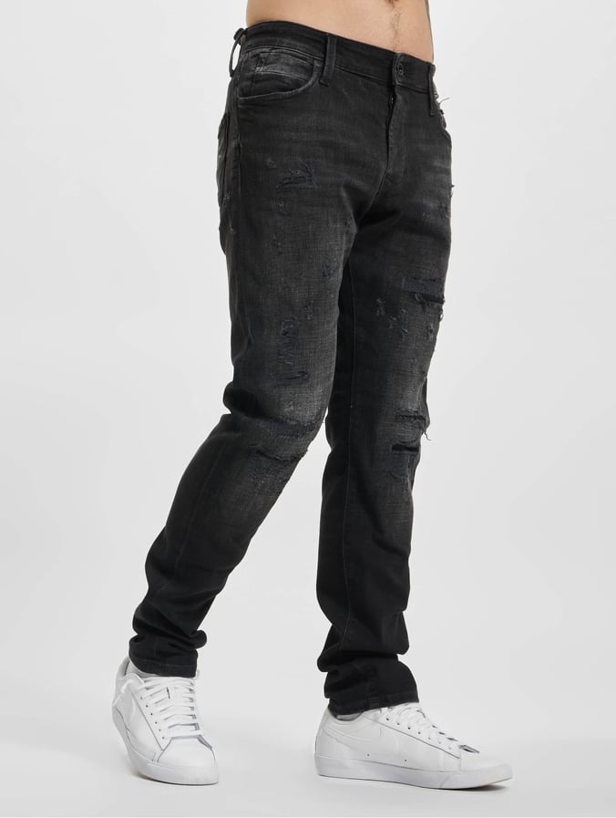 Jack & Jones Herren Slim Fit Jeans Glenn Air Slim in schwarz 937203