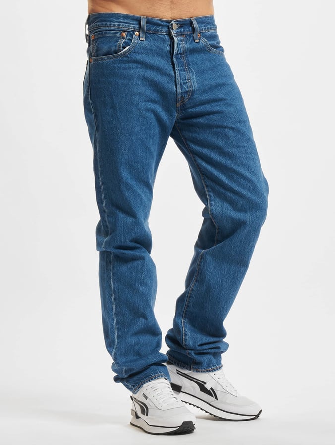 Levi's® Jeans / Straight Fit Jeans 501 blå 883851