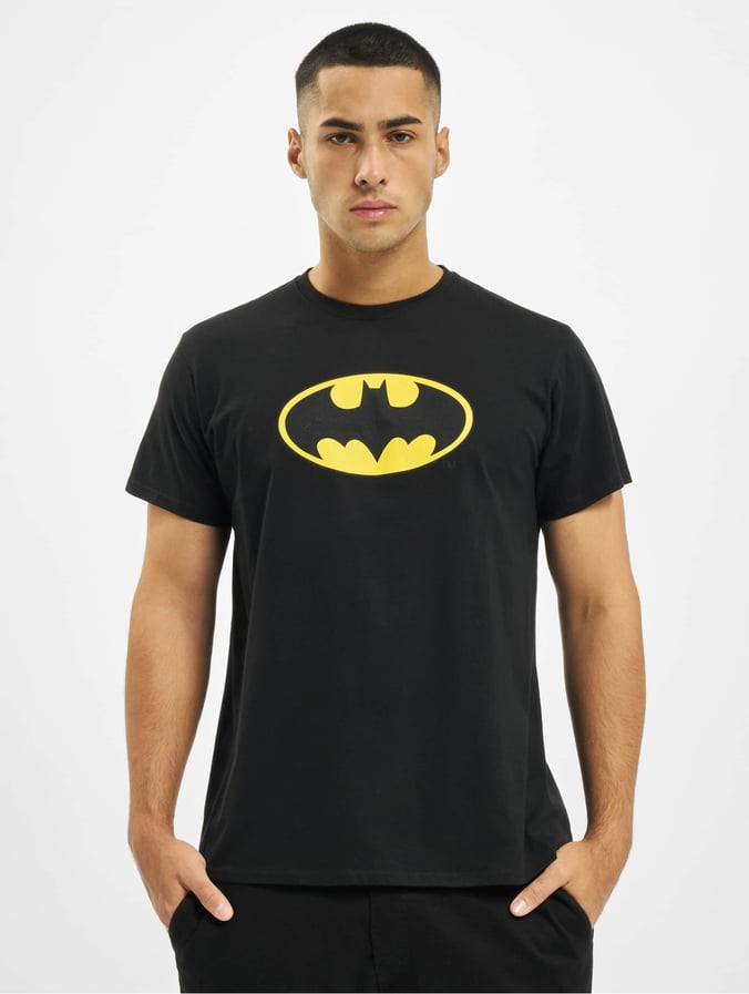 binnenplaats Doorlaatbaarheid Moeras Merchcode bovenstuk / t-shirt Batman Logo in zwart 337934