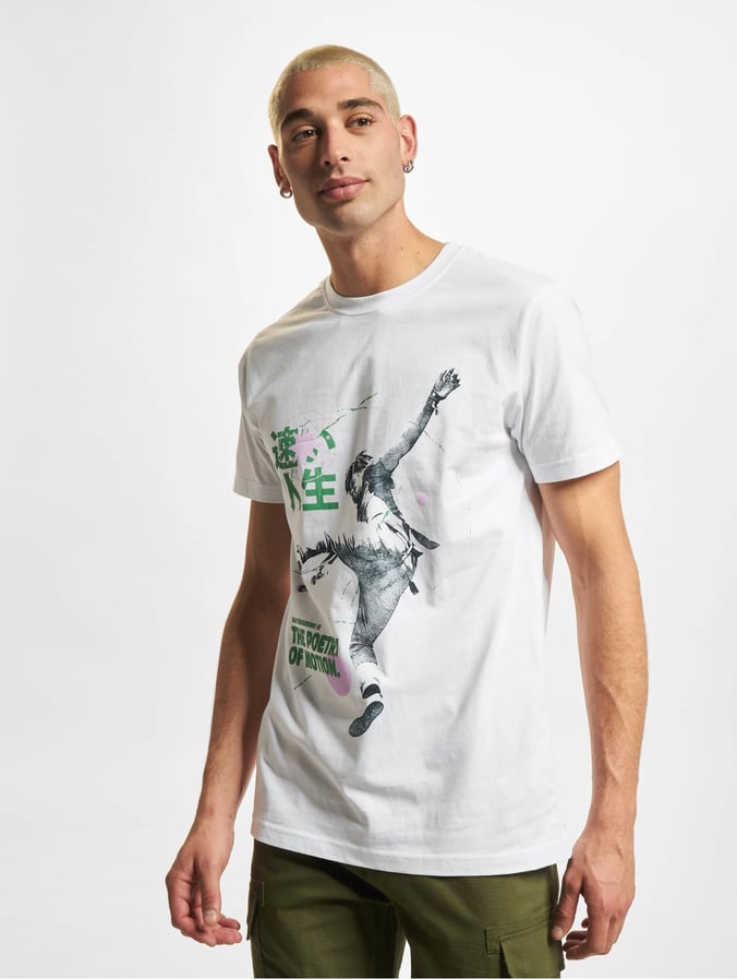 Mister Tee Ropa superiór / Camiseta The Poetry Of Motion en blanco 897852