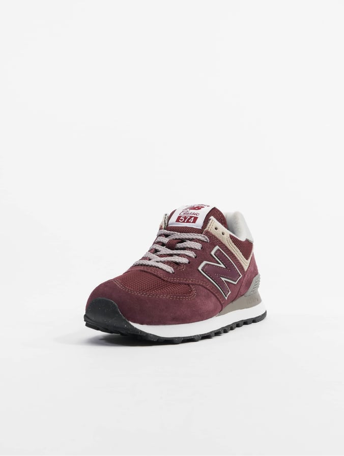 New Balance schoen / sneaker 574 in rood