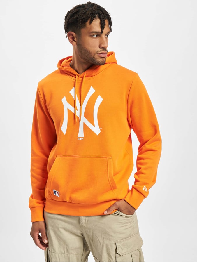 New Overwear / Hoodie MLB New Yankees Team Logo in orange 844952
