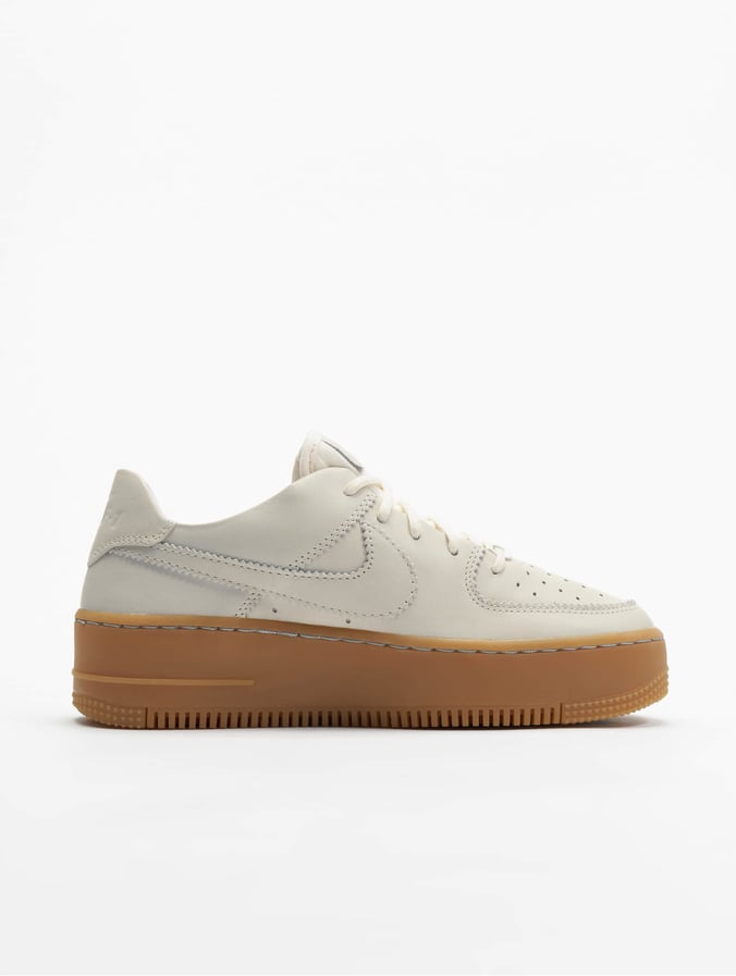 Nike Af1 Sage Low Lx Sneakers Pale Ivorypale Ivorygum Light Brown