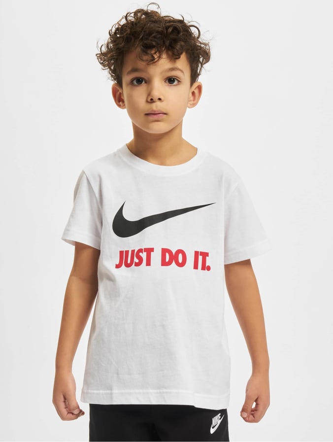 Letrista Varios regalo Nike Ropa superiór / Camiseta Swoosh JDI en blanco 730361