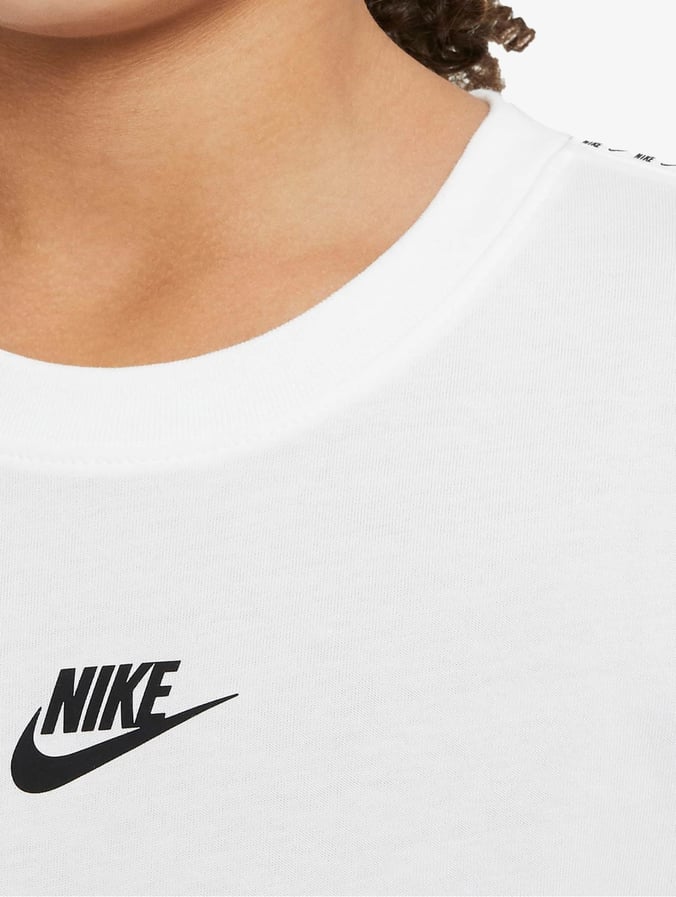 Nike Ropa superiór / Camiseta Repeat en blanco