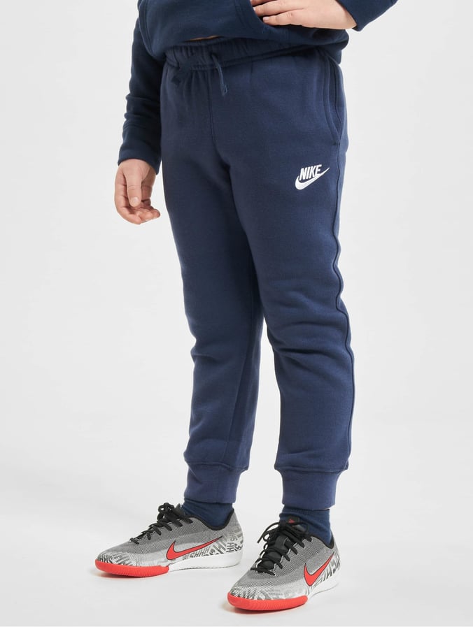 Nike Jogginghose Club Fleece Rib Cuff in blau 730383