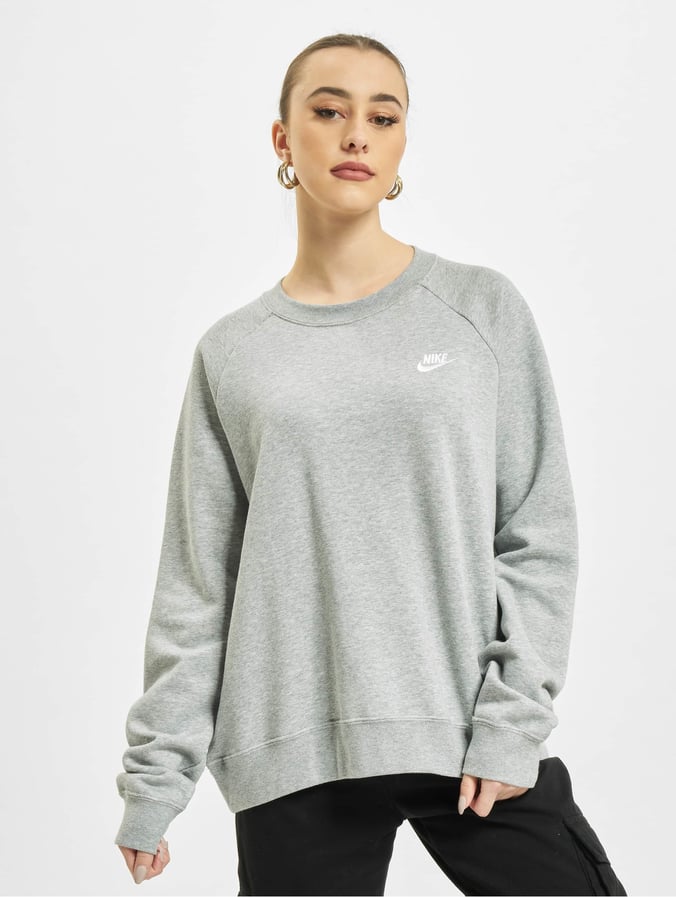 Kantine lettergreep tent Nike | Essential Crew Fleece gris Femme Sweat & Pull 684975