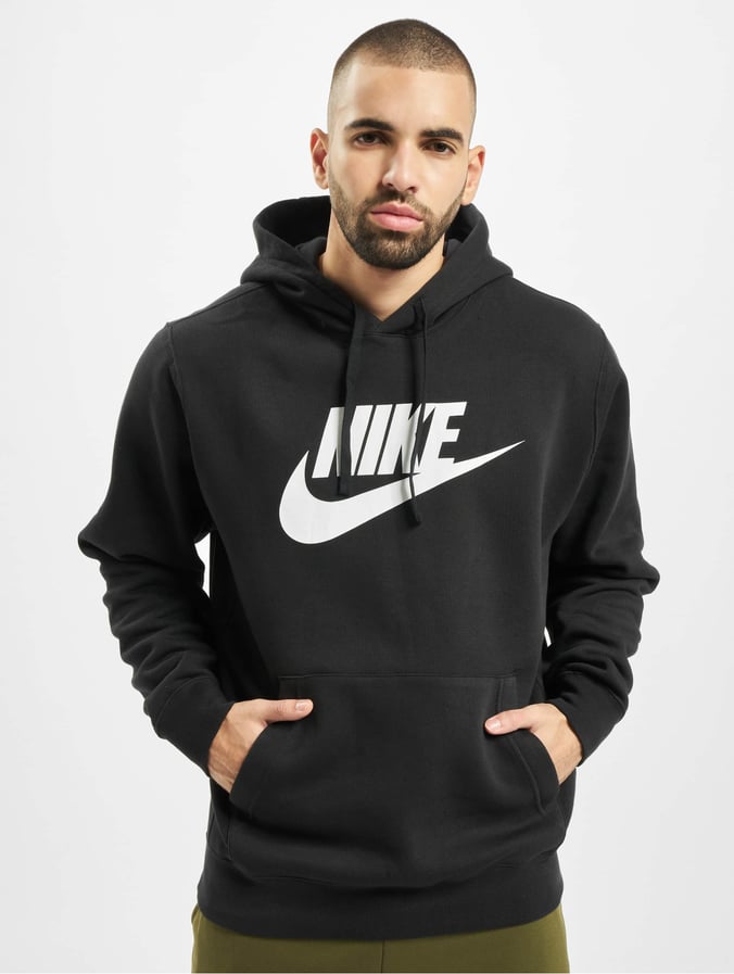 Nike | Club noir Homme Sweat capuche 711388