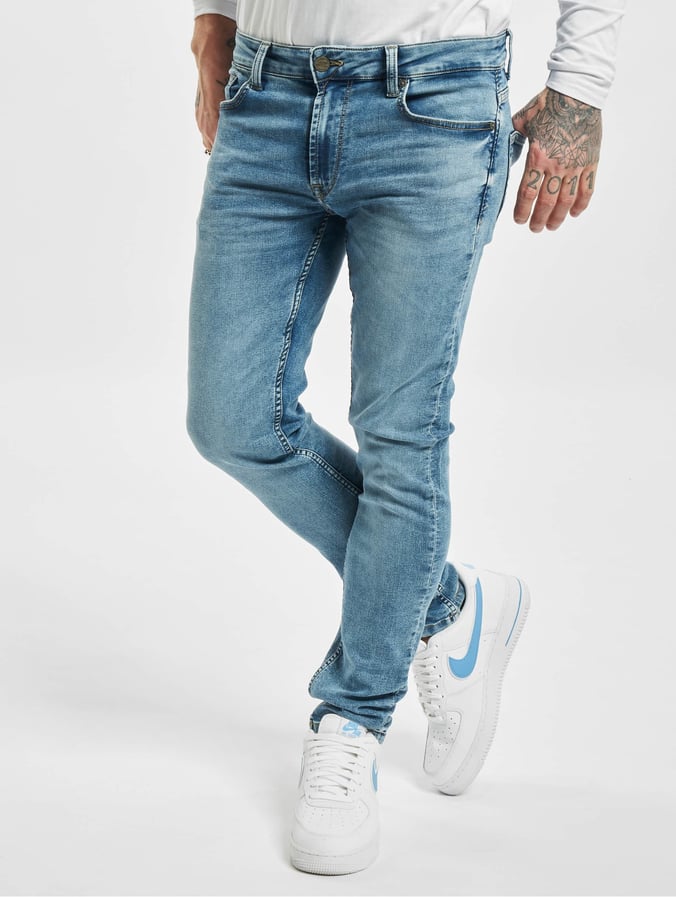 Only & Sons Denim Jeans in Blau für Herren Herren Bekleidung Jeans Röhrenjeans 