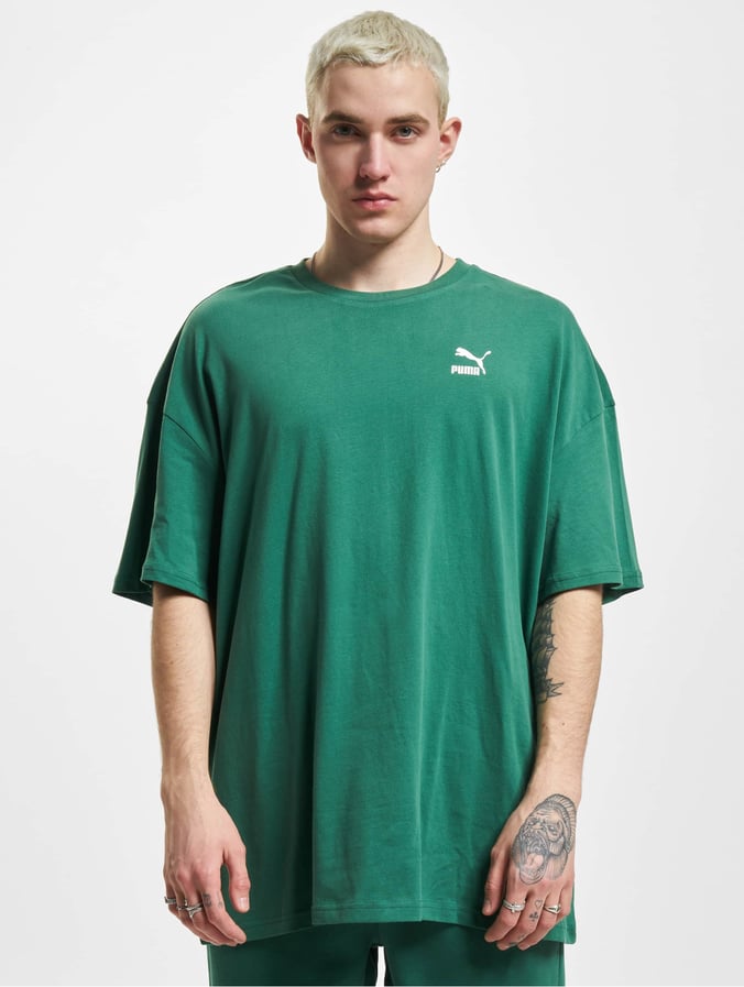 Puma bovenstuk / t-shirt in groen 992191