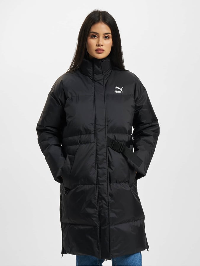 Aanvrager monteren Gedwongen Puma jas / winterjas Down Coat in zwart 984789