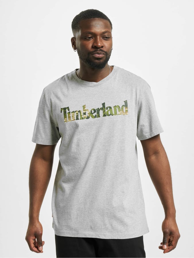 Timberland superiór / Camiseta Ft Linear en gris