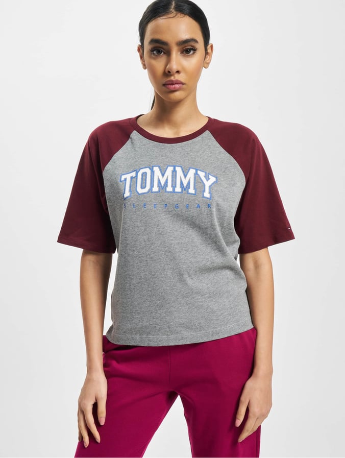 stavelse Jeg klager Ond Tommy Hilfiger Damen T-Shirt CN SS in grau 975766