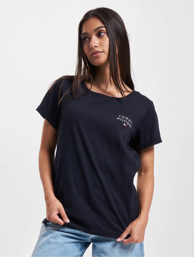 Hilfiger Damen T-Shirt in schwarz