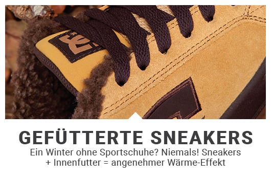 gefütterte Sneaker