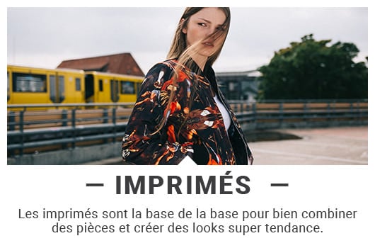 vêtements avec imprimés
