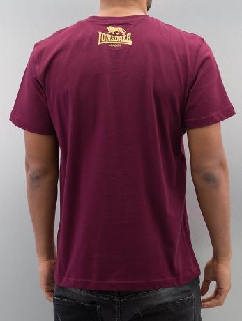 Lonsdale London / t-shirt Logo in rood